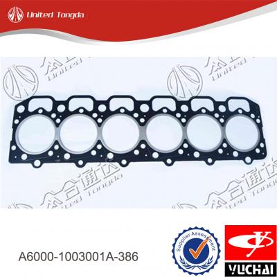Yuchai cylinder head gasket A6000-1003001A-386