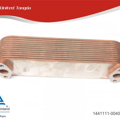 Yuchai oil cooler core 187-1013110