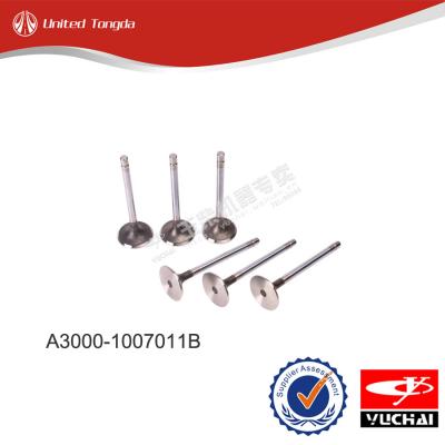 Yuchai intake valve A3000-1007011B