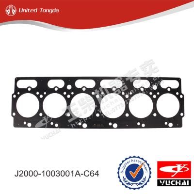 Yuchai cylinder head gasket J2000-1003001A-C64