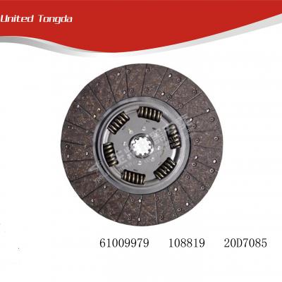 WEICHAI clutch disc 61009979  108819  20D7085