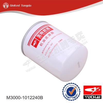 YUCHAI oil filter M3000-1012240B